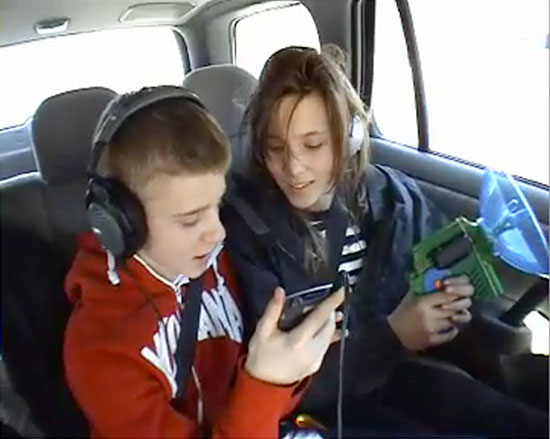 GPS DATA maintains a 3D model that keeps a car correctly positioned while passengers hunt down werewolves.