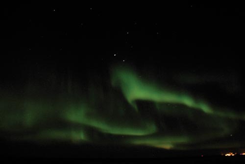 AURORA BOREALIS seen from Churchill, Manitoba, Canada. Ionospheric scintillation research can benefit from this new method.
