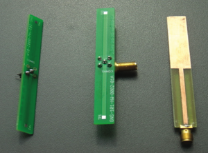 Figure 8. Antennas used in the balanced vs. unbalanced antenna testing (Photo: Tony Haddrell, Marino Phocas, and Nico Ricquier)