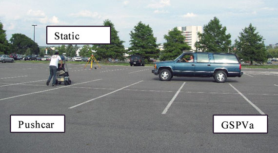 FIGURE 6. Collaborative navigation field test configuration.