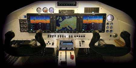 Avidyne Entegra Release 9 glass cockpit. Credit: Tony Murfin