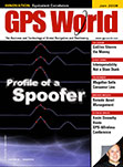 GPS World January 2009 cover