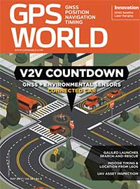 GPS World May 2017 cover