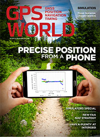 GPS World November 2016 cover