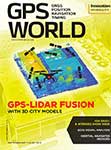 GPS World September 2017 cover