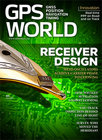 GPS World January 2016 cover