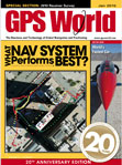 GPS World January 2010 cover