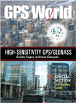 GPS World January 2011 cover