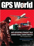 GPS World January 2012 cover