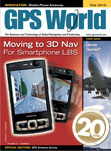 GPS World February 2010 cover