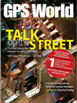 GPS World March 2011 cover