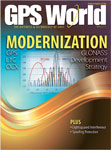 GPS World April 2011 cover