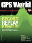GPS World October 2010 cover