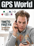 GPS World November 2011 cover