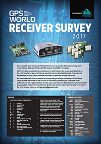 2017 GPS World Receiver Survey (PDF).