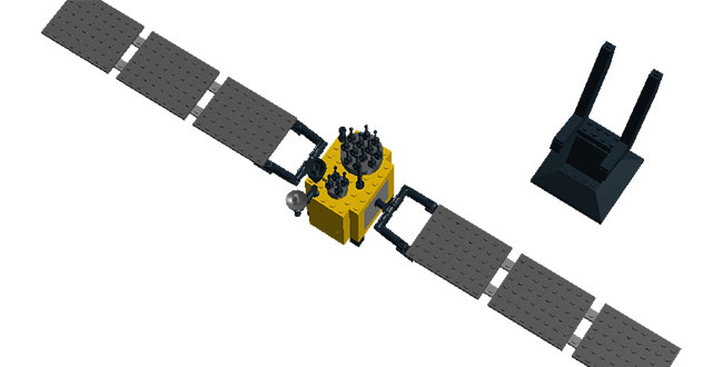 screenshot: LEGO GPS IIF satellite kit