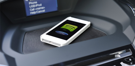 Ford launches Spotify connection.