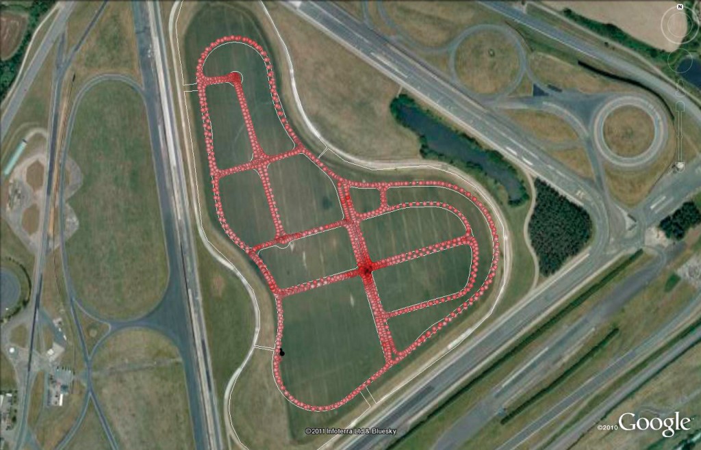 Figure 14 Jammer test results: top, low power interference; bottom, high-power interference. 