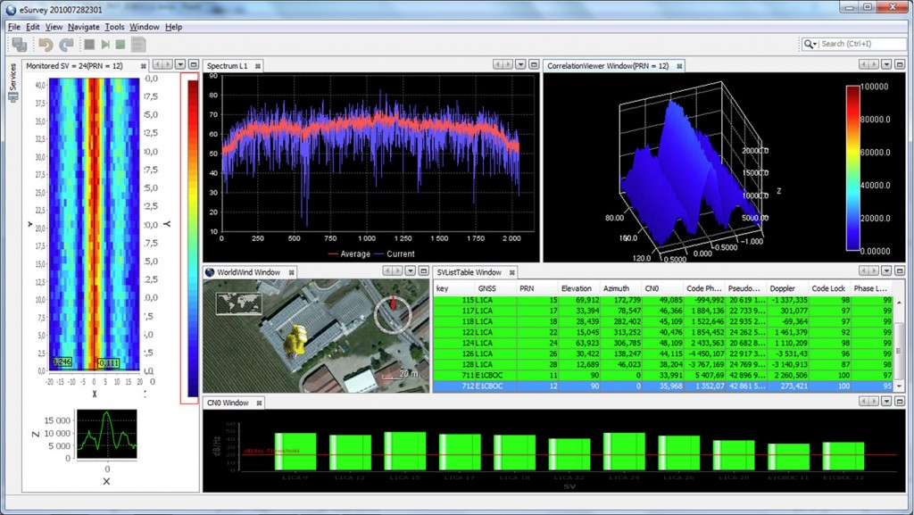 GEMS graphical interface.