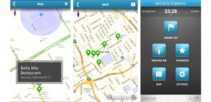 Xplorer V8 navigation platform