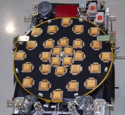 L-Band antenna of the FOC satellite. Photo: ESA