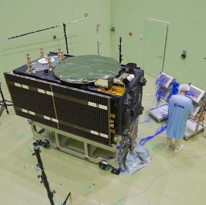 Galileo in flight configuration for acoustic testing.