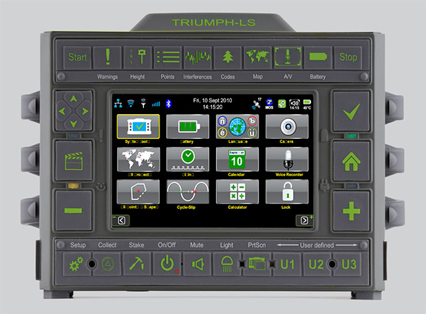 The TRIUMPH-LS receiver, by JAVAD GNSS.
