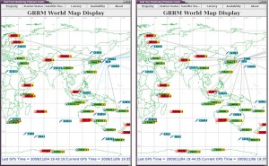 Figure 6. Signal drop from Block IIA GPS satellite.
