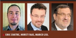 Headshots: Eric Chatre, Horst Faas, and Marco Lisi 