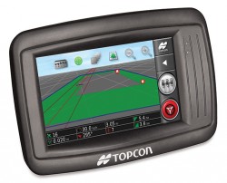 Topcon's X14 touchscreen display for precision agriculture.