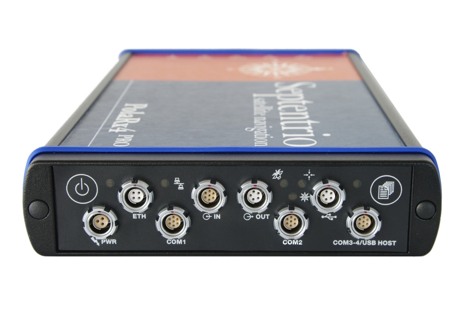 The Septentrio PolaRx4 reference receiver.