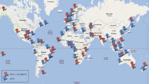 Veripos ground receiver station network.