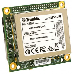 The Trimble BD930-UHF high-performance integrated UHF receiver.