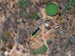 Aerial image of the X100 survey. 