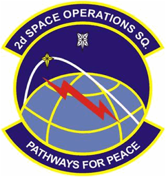 The 2nd Space Operations Squadron is a component of the 50th Operations Group, 50th Space Wing, Schriever AFB, CO. The squadron was activated Jan. 30, 1992.