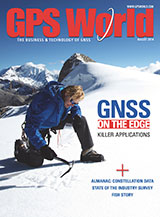 GPS World August 2014 cover