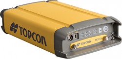 Topcon's NET-G5 receiver and CR-G5-C antenna. Photo: Topcon
