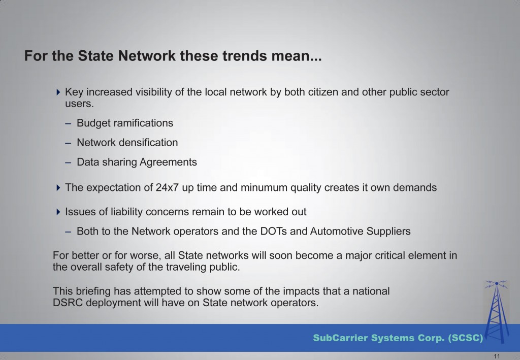 The Automotive Sector: Extending State Networks to Support Vehic