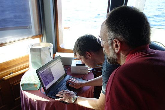 Figure 5. Signal processing hardware of the prototype spoofing detection system.