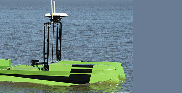 The Hemisphere GNSS V320 GNSS compass.