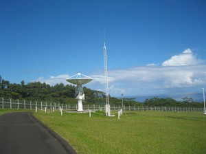 The new Papette Uplink Station in Tahiti, French Polynesia, used for uplinking navigation messages for rebroadcast to users from Galileo satellites.