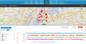 Fleetmatics Routist is an intelligent routing optimization tool for fleet management.