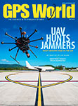 GPS World May 2015 cover