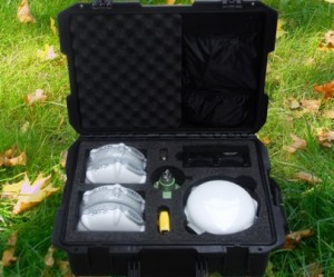 The UAV Ground Control (UAV GC) and post-processing kit for high-precision UAV systems by CHC Navigation.