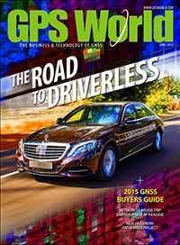 GPS World June 2015 cover