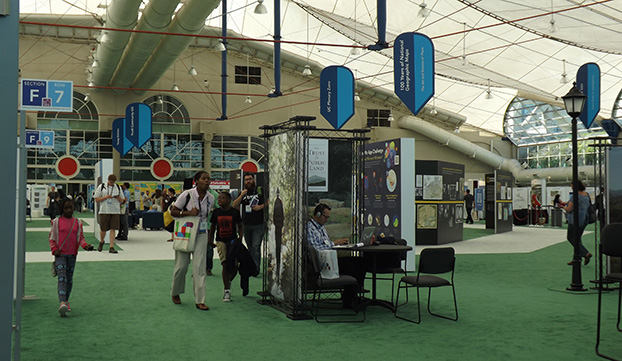 The Esri Map Gallery. (Photo: Tracy Cozzens)