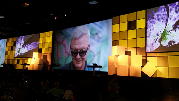 Morning plenary. (Credit: Eric Gakstatter)