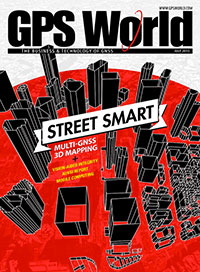 GPS World July 2015 cover