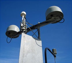 A DGPS reference station antenna.