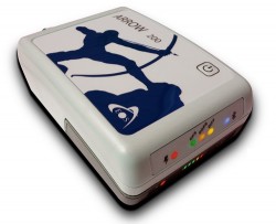 Eos Positioning's Arrow 200 Bluetooth receiver supports Hemisphere's Atlas correction service.